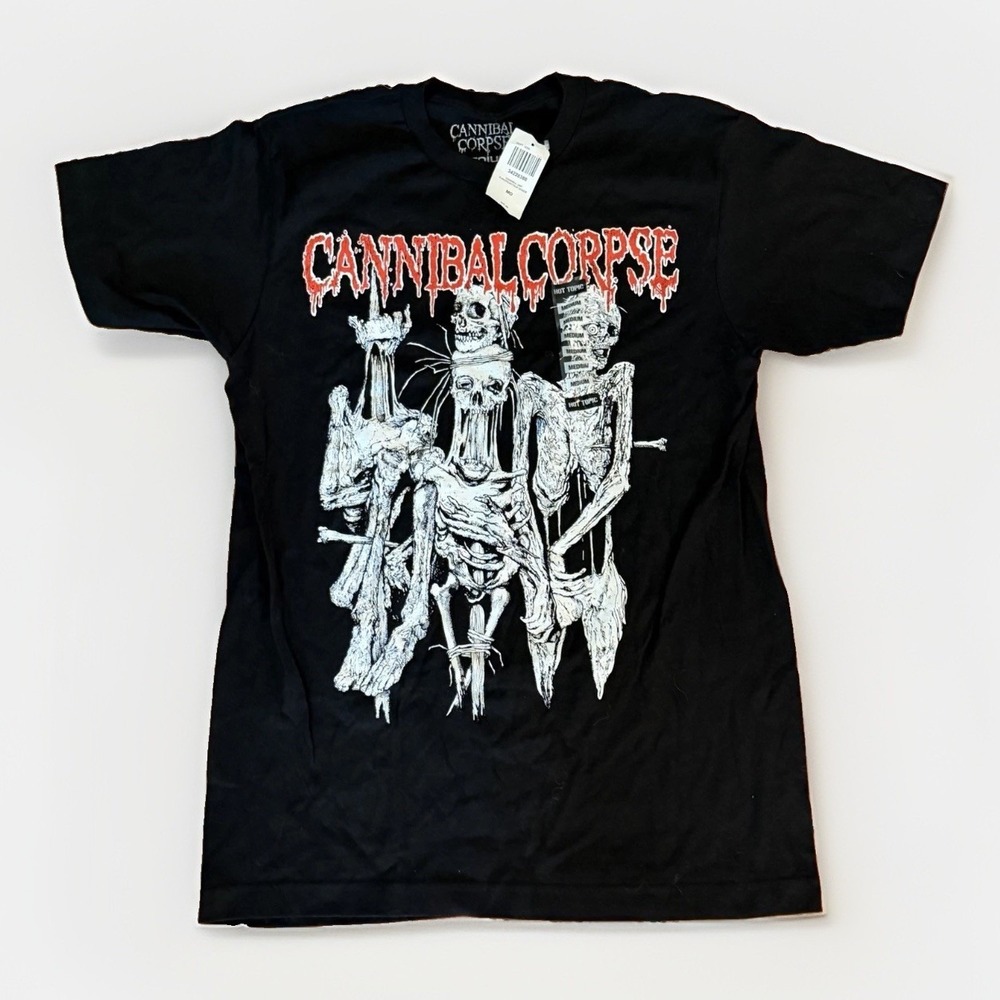 Cannibal Corpse European Tour 2024 Black T Shirt Mens Medium New